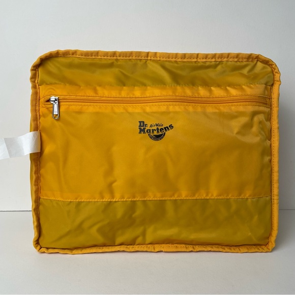 Dr. Martens Olive Green Nylon Messenger Bomber Jacket Utility Flight Bag - Picture 11 of 16